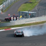 22082009 09.18.35-3  De Audi R10 TDI van Team Kolles spint tijdens de warmup : 1000 km, ADAC, Nurburgring